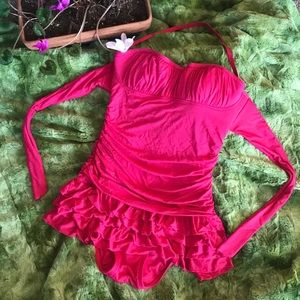 Juicy Couture Beach 🏖 Royalty Skirted Swimsuit